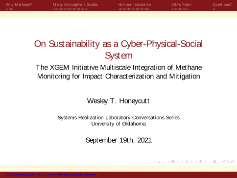 Seminar: On Sustainability as a Cyber-Physical-Social System